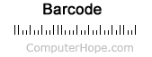 Thin barcode