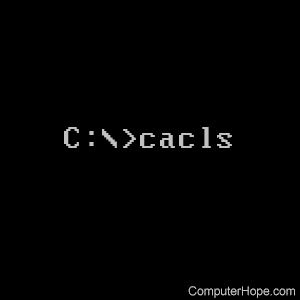 cacls command