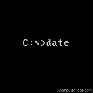 date command