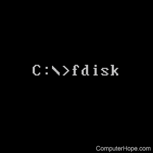 fdisk command