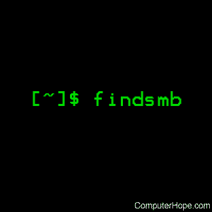 findsmb command