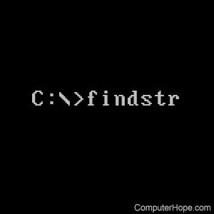 findstr command