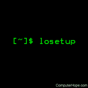 losetup command