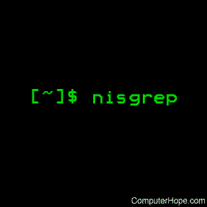 nisgrep command