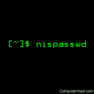 nispasswd command