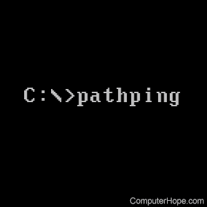 pathping command