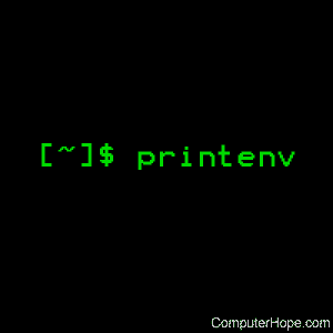 printenv command