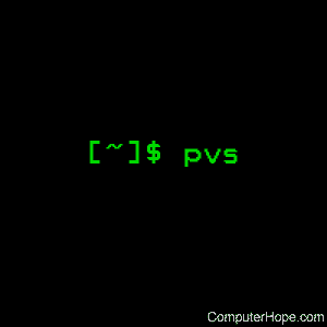 pvs command