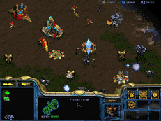 StarCraft protoss base