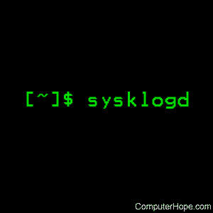 sysklogd command