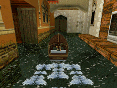 Tomb Raider 2 of Lara on a boat