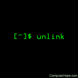 unlink command