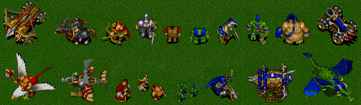 Warcraft 2 units