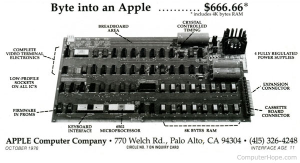 Apple I computer