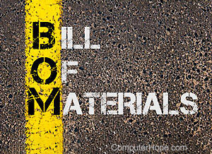 bill of materials