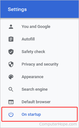 Chrome Appearances selector.