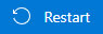 Restart button in Edge.