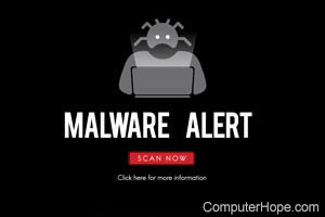 Malware alert