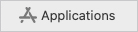 Applications selector in macOS.