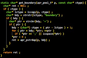 Snippet of Pascal code.