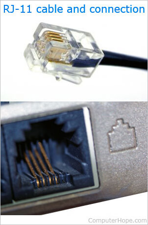 RJ-11 phone connector