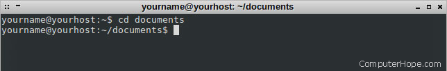 Linux cd command