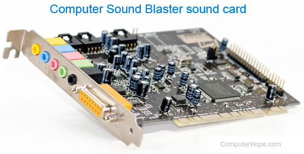 Computer sound card