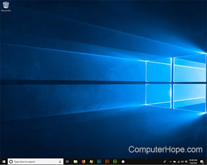 Windows 10 desktop.