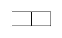 Microsoft Word table with two cells