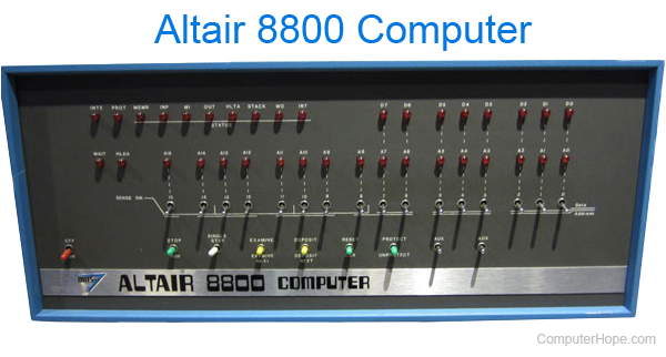 Altair 8800 Computer