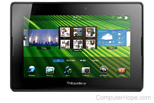 BlackBerry PlayBook tablet