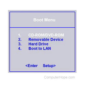 Boot Menu