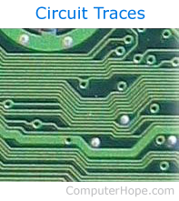 Circuit traces