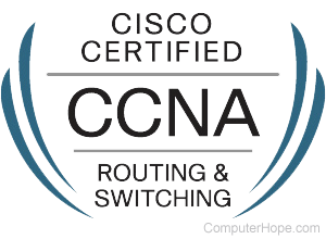 CCNA certification logo