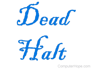 dead halt