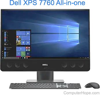 Dell XPS 7760 All-in-One computer