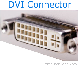 DVI connector