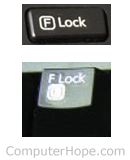 F-Lock key examples