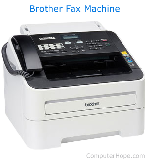 Brother fax machine