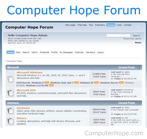 Computer Hope Forum