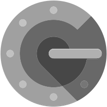 Google Authenticator logo.