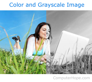 Color versus grayscale