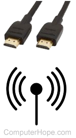 HDMI and Wi-Fi connections