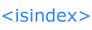 HTML isindex tag