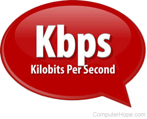 Kilobits per second