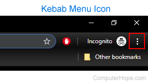 Kebab Menu Icon