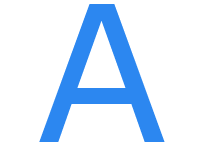 Letter 'A'