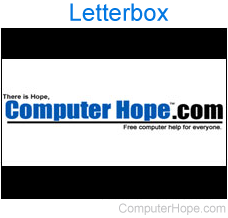 Letterbox with reference to ComputerHope.com website.