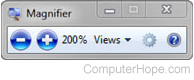 Windows Magnifier