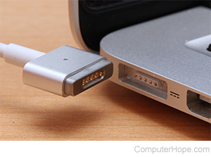 MagSafe connection